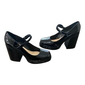 Steve Madden Nylo Mary Jane Pumps | Size 9 | Black